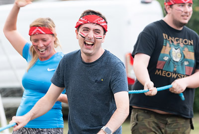 Red team at Sports Day