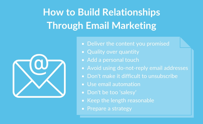 How to build relationships through email marketing