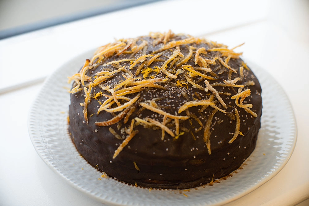 Chocolate Orange Cake.