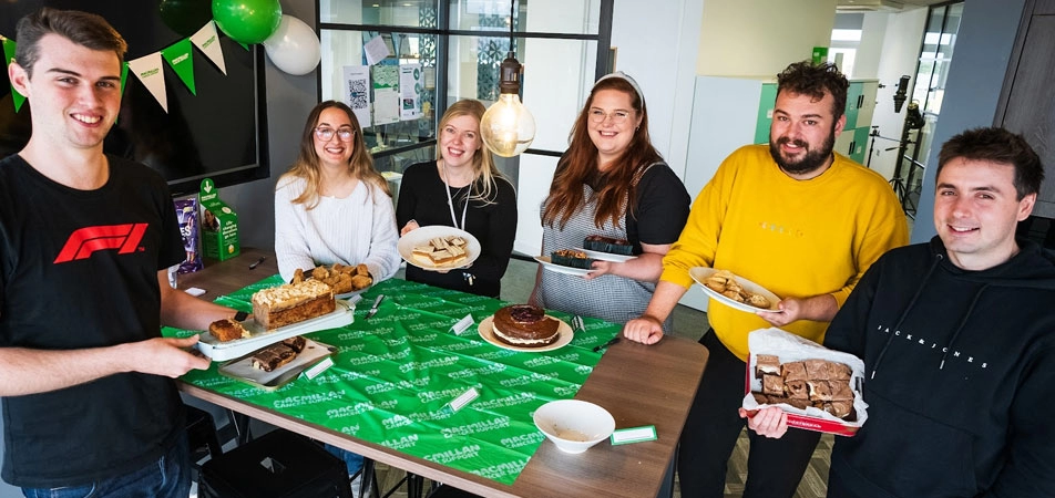 Entries and bakers at the Southampton office