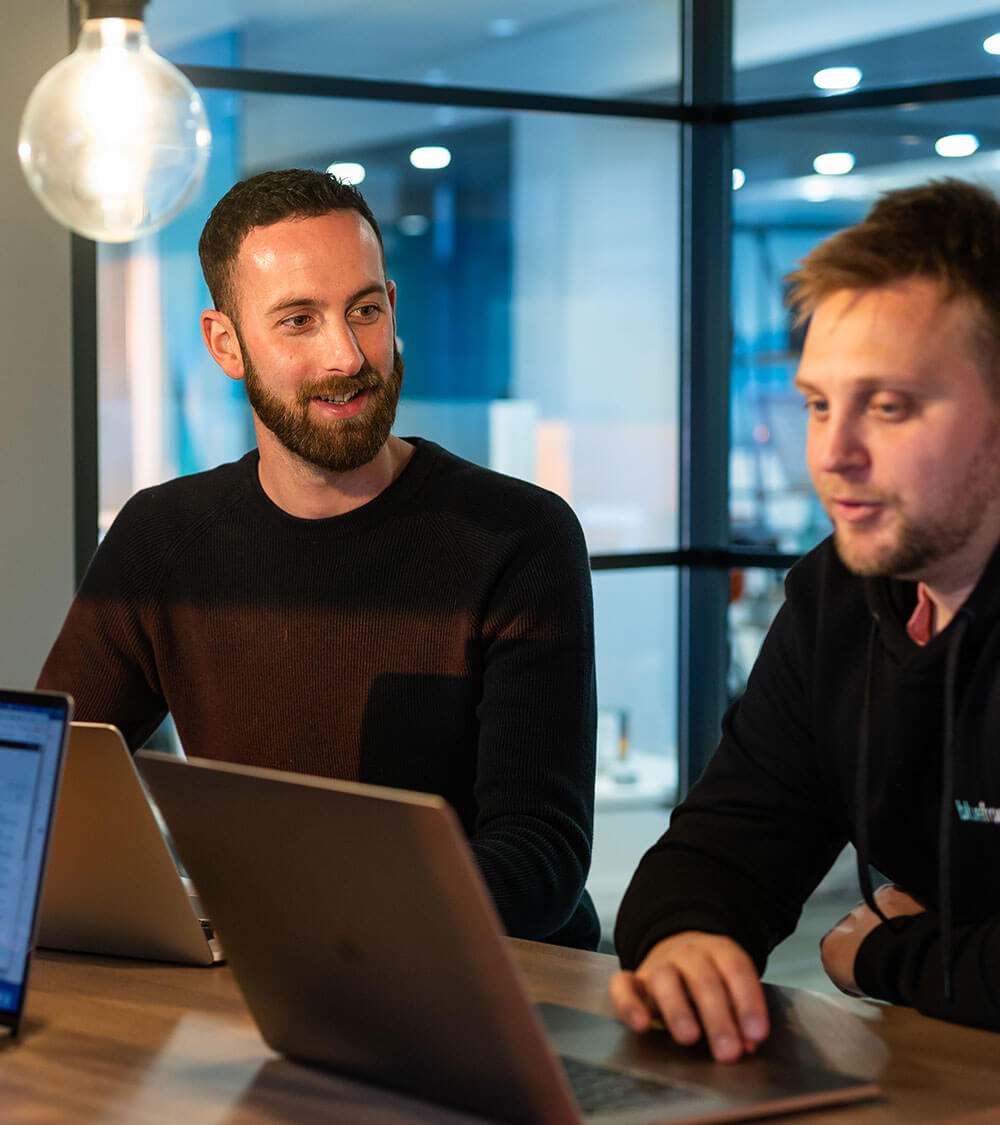 Joe and Euan - Blue Frontier Web Designers