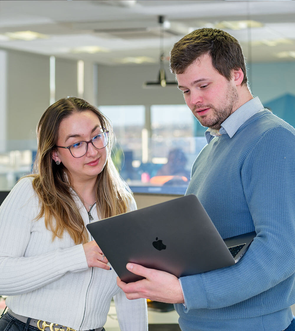 Team members in the Southampton office